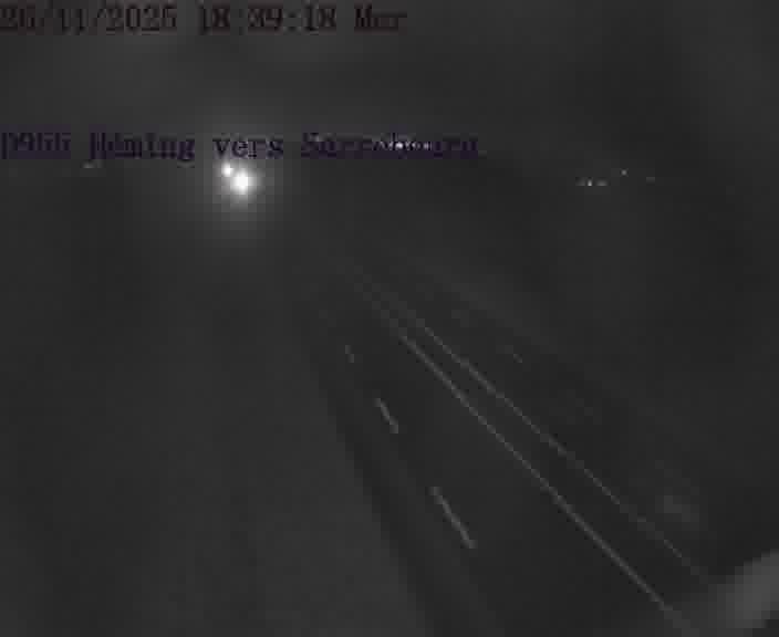 <h2>Caméra routière située sur D955 (France) à Heming, orientée vers Sarrebourg, surveillant en continu la circulation locale et régionale.</h2>