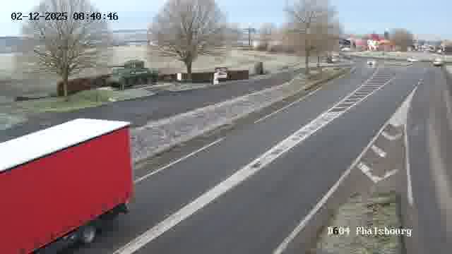 <h2>Webcam de surveillance sur D604 (France) à Phalsbourg, cadrée vers Phalsbourg, proposant une information routière utile aux déplacements quotidiens.</h2>