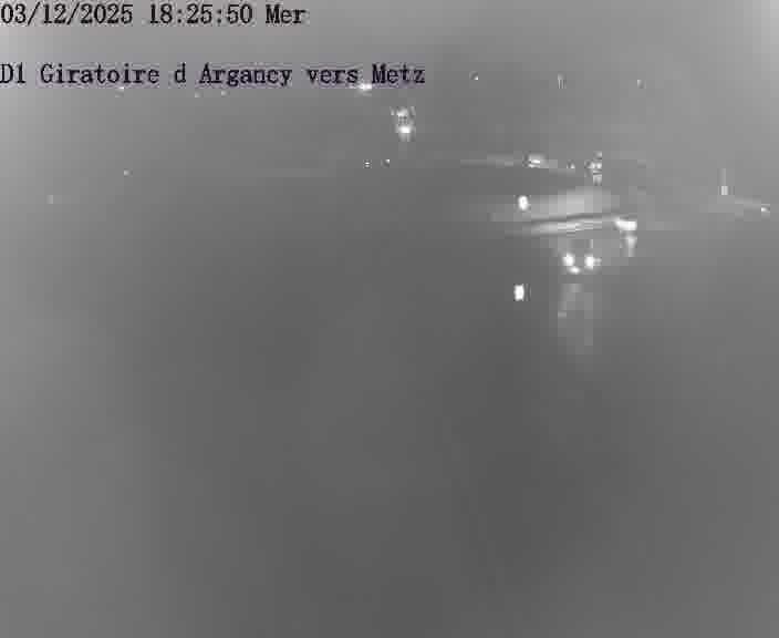 <h2>Webcam installée le long de D1 (France) à Argancy, pointée vers Metz, utile pour suivre précisément les conditions de trafic.</h2>