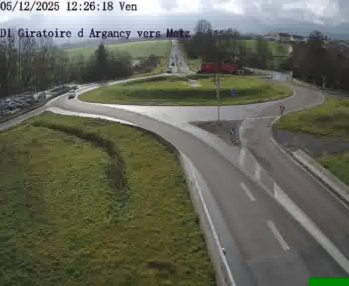 <h2>Webcam installée le long de D1 (France) à Argancy, pointée vers Metz, utile pour suivre précisément les conditions de trafic.</h2>