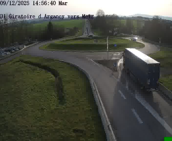 <h2>Webcam installée le long de D1 (France) à Argancy, pointée vers Metz, utile pour suivre précisément les conditions de trafic.</h2>