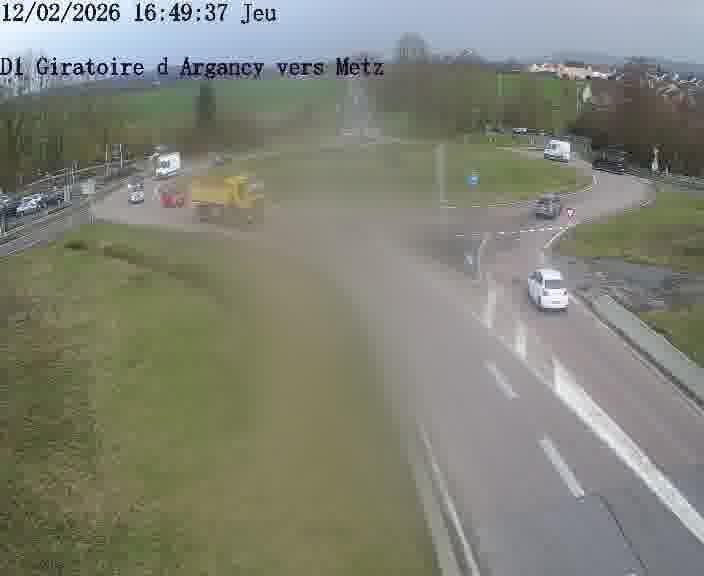 <h2>Webcam installée le long de D1 (France) à Argancy, pointée vers Metz, utile pour suivre précisément les conditions de trafic.</h2>