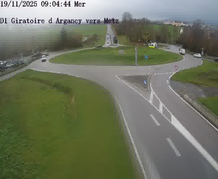 <h2>Webcam installée le long de D1 (France) à Argancy, pointée vers Metz, utile pour suivre précisément les conditions de trafic.</h2>
