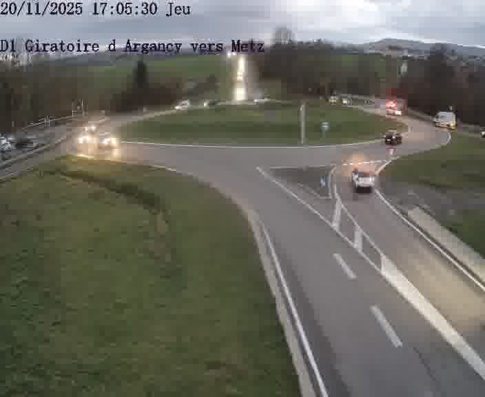 <h2>Webcam installée le long de D1 (France) à Argancy, pointée vers Metz, utile pour suivre précisément les conditions de trafic.</h2>