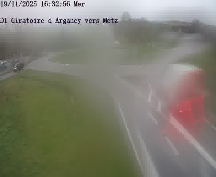 <h2>Webcam installée le long de D1 (France) à Argancy, pointée vers Metz, utile pour suivre précisément les conditions de trafic.</h2>