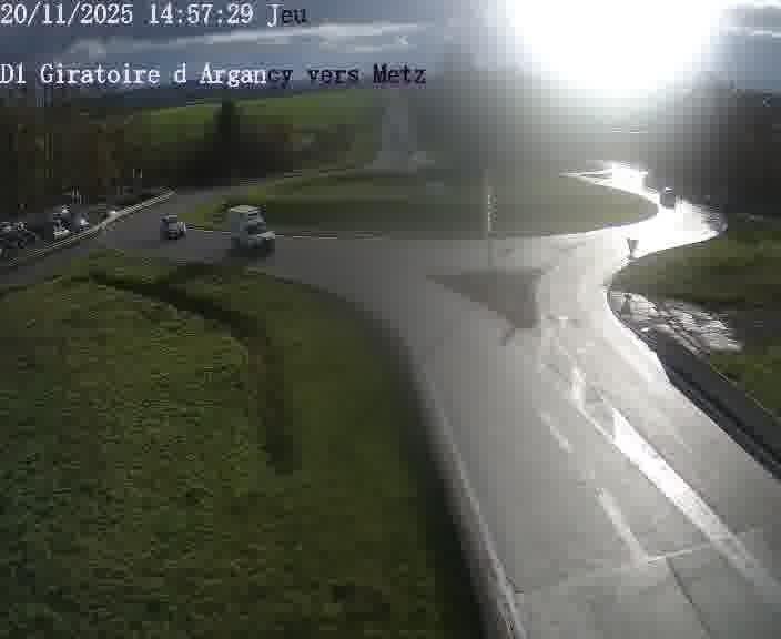 <h2>Webcam installée le long de D1 (France) à Argancy, pointée vers Metz, utile pour suivre précisément les conditions de trafic.</h2>