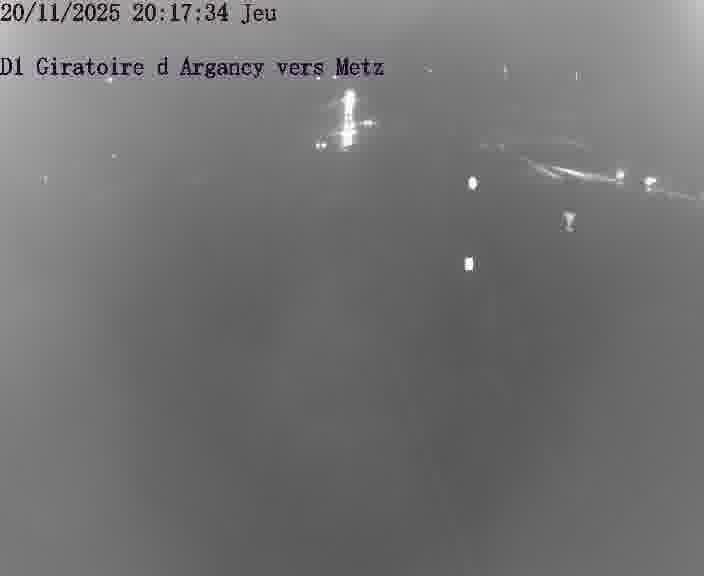 <h2>Webcam installée le long de D1 (France) à Argancy, pointée vers Metz, utile pour suivre précisément les conditions de trafic.</h2>