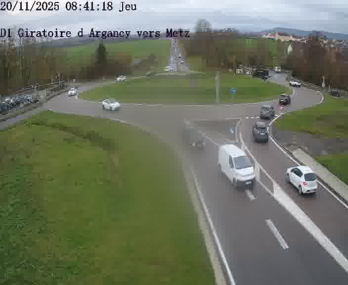 <h2>Webcam installée le long de D1 (France) à Argancy, pointée vers Metz, utile pour suivre précisément les conditions de trafic.</h2>