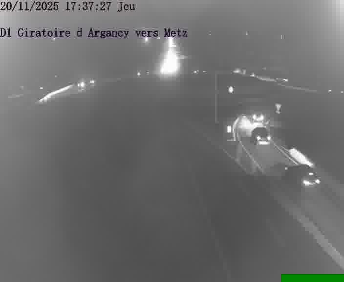<h2>Webcam installée le long de D1 (France) à Argancy, pointée vers Metz, utile pour suivre précisément les conditions de trafic.</h2>