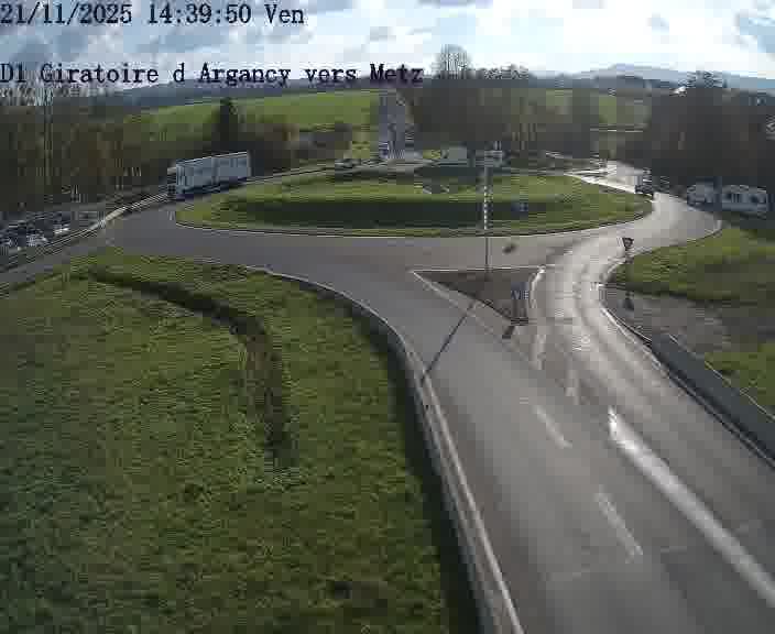 <h2>Webcam installée le long de D1 (France) à Argancy, pointée vers Metz, utile pour suivre précisément les conditions de trafic.</h2>