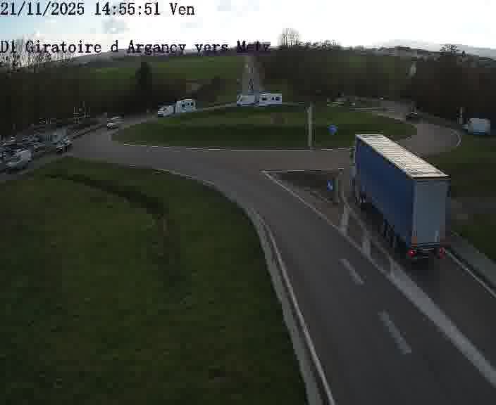 <h2>Webcam installée le long de D1 (France) à Argancy, pointée vers Metz, utile pour suivre précisément les conditions de trafic.</h2>
