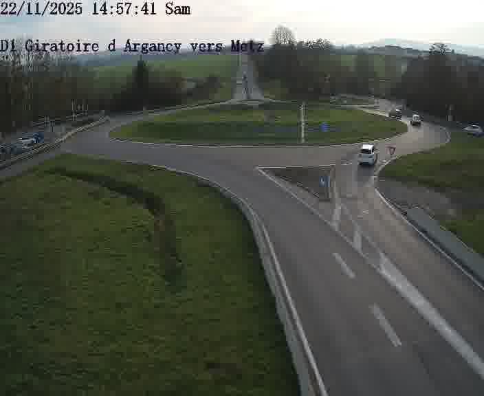 <h2>Webcam installée le long de D1 (France) à Argancy, pointée vers Metz, utile pour suivre précisément les conditions de trafic.</h2>