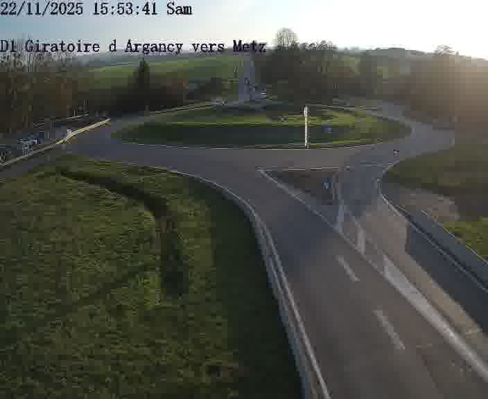 <h2>Webcam installée le long de D1 (France) à Argancy, pointée vers Metz, utile pour suivre précisément les conditions de trafic.</h2>