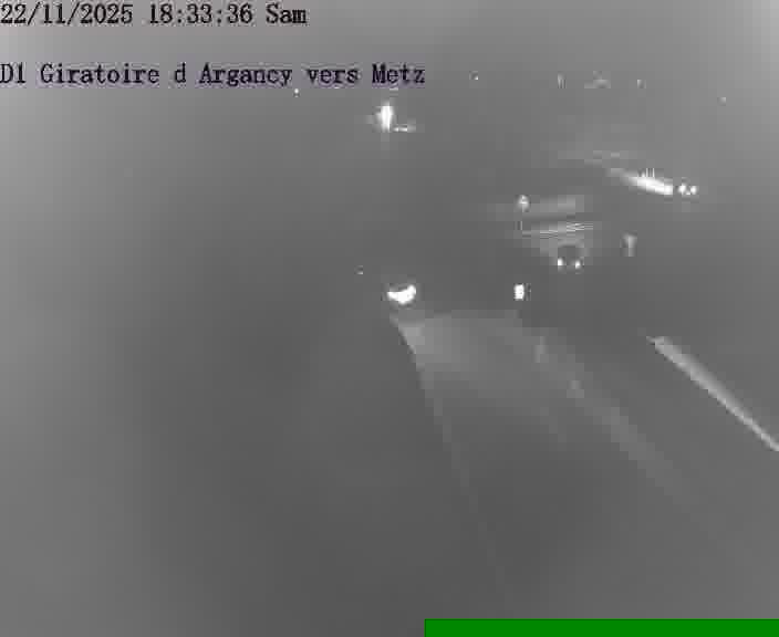 <h2>Webcam installée le long de D1 (France) à Argancy, pointée vers Metz, utile pour suivre précisément les conditions de trafic.</h2>