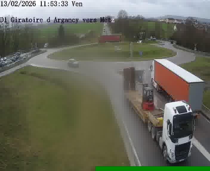 <h2>Webcam installée le long de D1 (France) à Argancy, pointée vers Metz, utile pour suivre précisément les conditions de trafic.</h2>