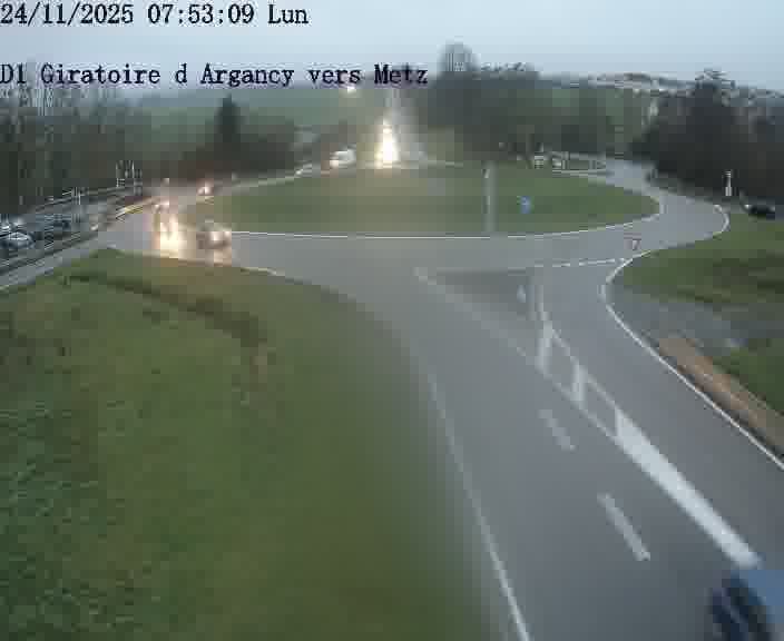 <h2>Webcam installée le long de D1 (France) à Argancy, pointée vers Metz, utile pour suivre précisément les conditions de trafic.</h2>
