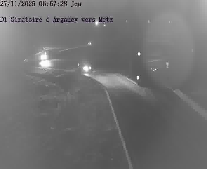 <h2>Webcam installée le long de D1 (France) à Argancy, pointée vers Metz, utile pour suivre précisément les conditions de trafic.</h2>