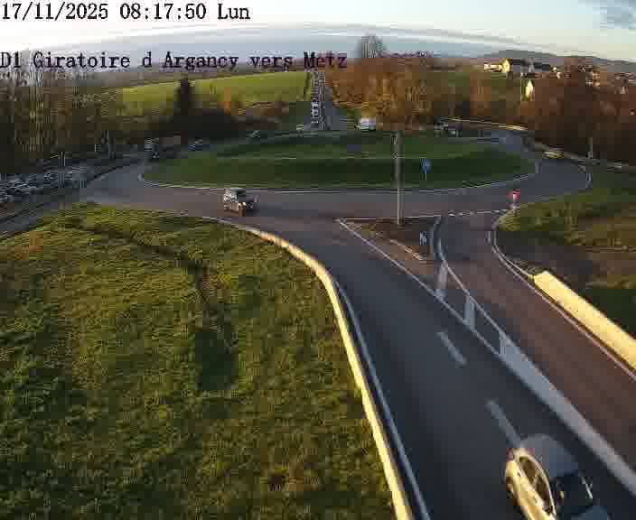 <h2>Webcam installée le long de D1 (France) à Argancy, pointée vers Metz, utile pour suivre précisément les conditions de trafic.</h2>