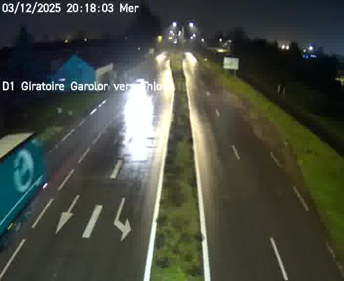 <h2>Webcam de surveillance sur D1 (France) à Ennery, cadrée vers Thionville, proposant une information routière utile aux déplacements quotidiens.</h2>