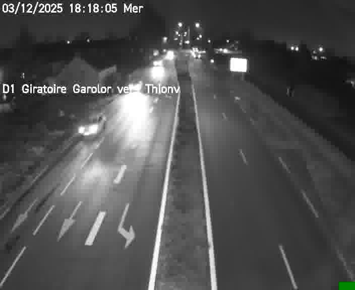 <h2>Webcam de surveillance sur D1 (France) à Ennery, cadrée vers Thionville, proposant une information routière utile aux déplacements quotidiens.</h2>
