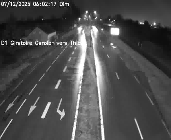 <h2>Webcam de surveillance sur D1 (France) à Ennery, cadrée vers Thionville, proposant une information routière utile aux déplacements quotidiens.</h2>