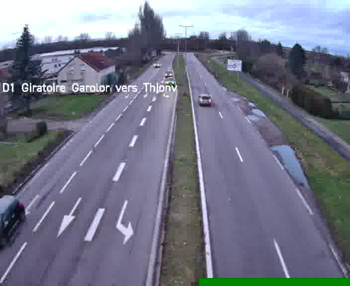 <h2>Webcam de surveillance sur D1 (France) à Ennery, cadrée vers Thionville, proposant une information routière utile aux déplacements quotidiens.</h2>