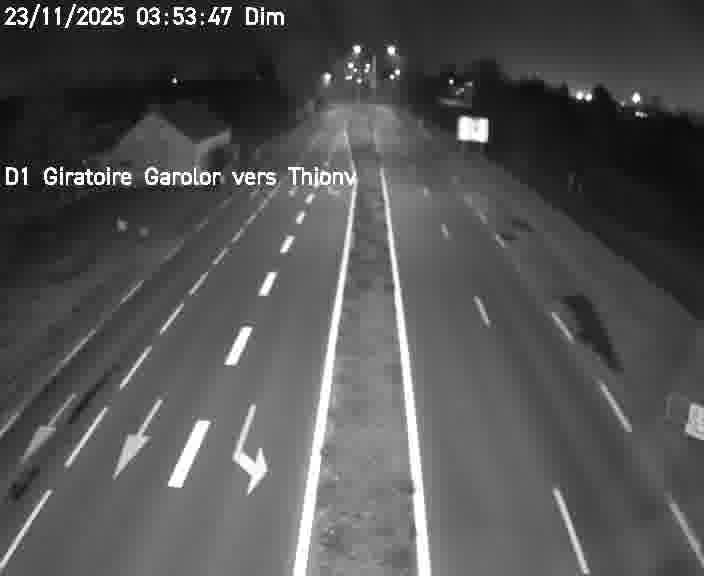 <h2>Webcam de surveillance sur D1 (France) à Ennery, cadrée vers Thionville, proposant une information routière utile aux déplacements quotidiens.</h2>