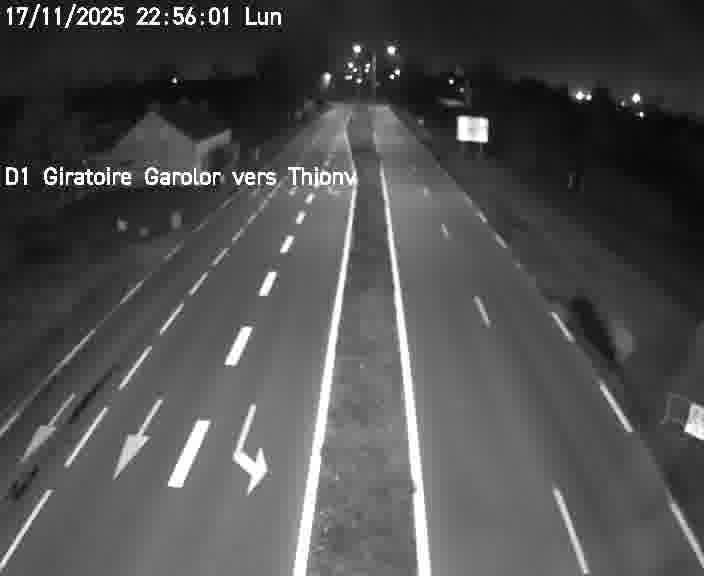 <h2>Webcam de surveillance sur D1 (France) à Ennery, cadrée vers Thionville, proposant une information routière utile aux déplacements quotidiens.</h2>