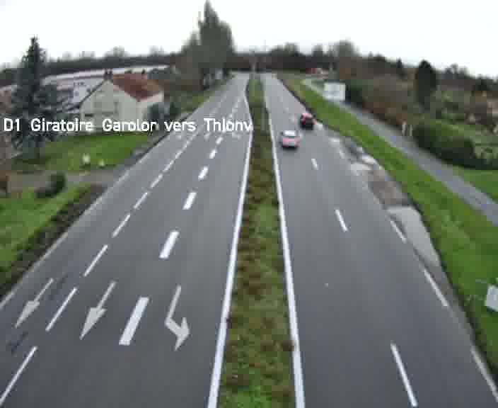<h2>Webcam de surveillance sur D1 (France) à Ennery, cadrée vers Thionville, proposant une information routière utile aux déplacements quotidiens.</h2>