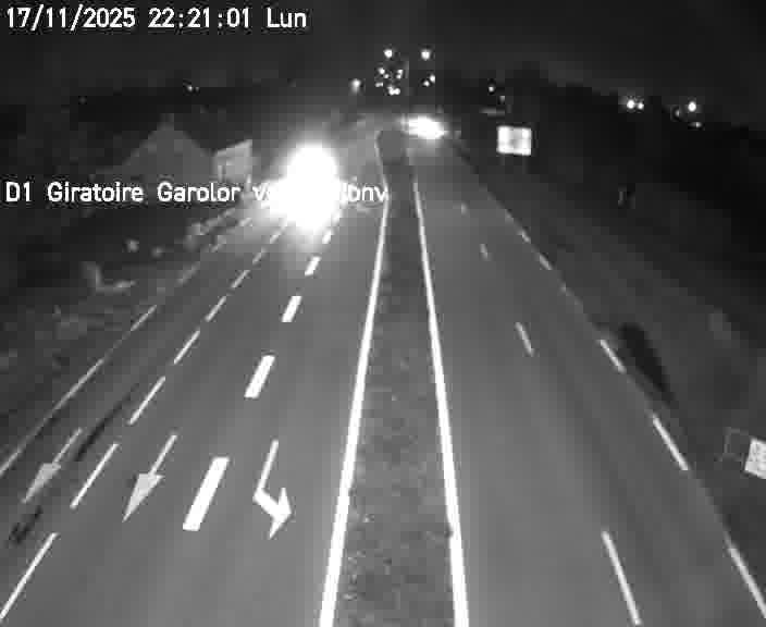 <h2>Webcam de surveillance sur D1 (France) à Ennery, cadrée vers Thionville, proposant une information routière utile aux déplacements quotidiens.</h2>