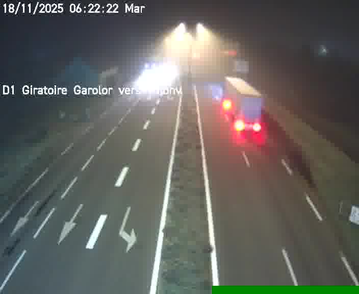 <h2>Webcam de surveillance sur D1 (France) à Ennery, cadrée vers Thionville, proposant une information routière utile aux déplacements quotidiens.</h2>