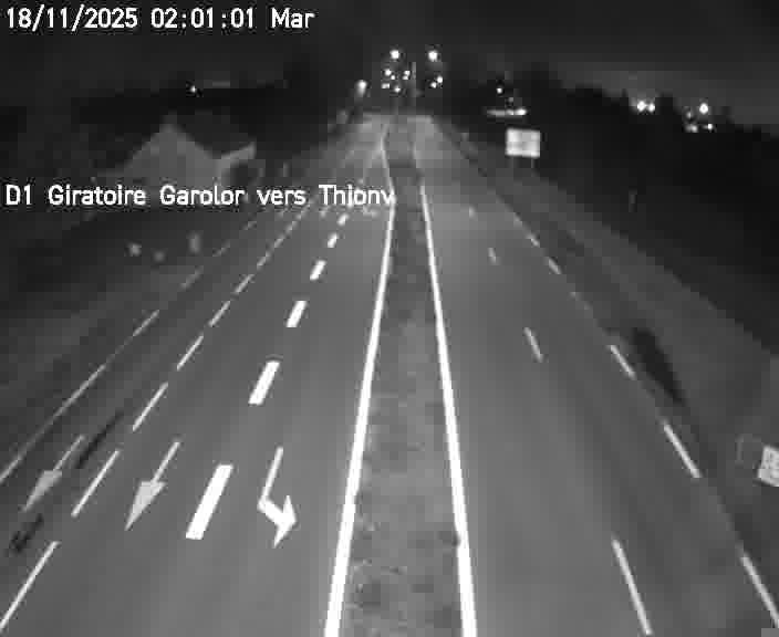 <h2>Webcam de surveillance sur D1 (France) à Ennery, cadrée vers Thionville, proposant une information routière utile aux déplacements quotidiens.</h2>