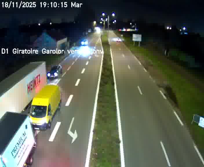 <h2>Webcam de surveillance sur D1 (France) à Ennery, cadrée vers Thionville, proposant une information routière utile aux déplacements quotidiens.</h2>