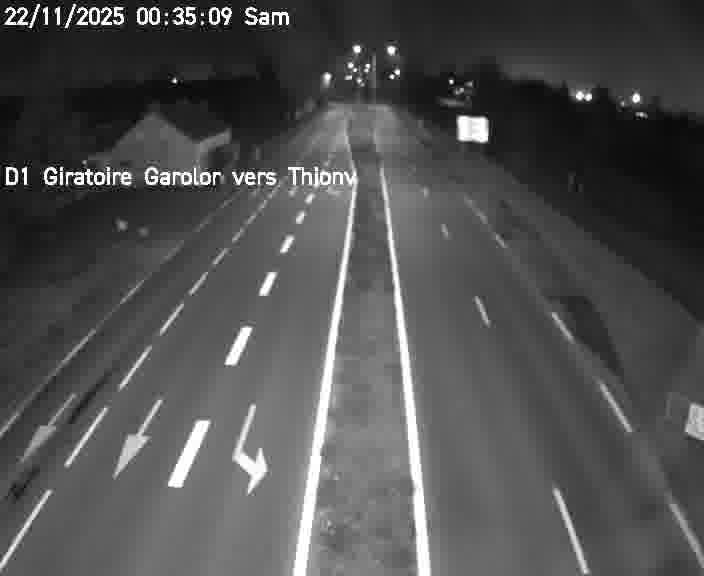 <h2>Webcam de surveillance sur D1 (France) à Ennery, cadrée vers Thionville, proposant une information routière utile aux déplacements quotidiens.</h2>