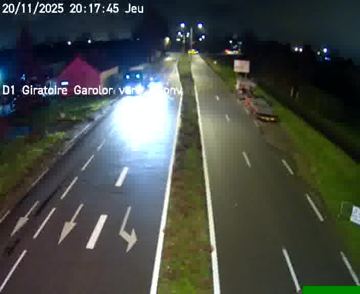 <h2>Webcam de surveillance sur D1 (France) à Ennery, cadrée vers Thionville, proposant une information routière utile aux déplacements quotidiens.</h2>