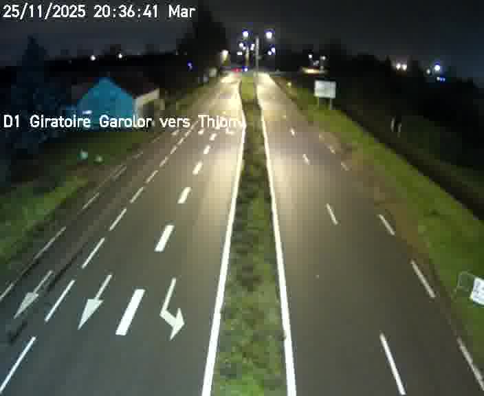 <h2>Webcam de surveillance sur D1 (France) à Ennery, cadrée vers Thionville, proposant une information routière utile aux déplacements quotidiens.</h2>