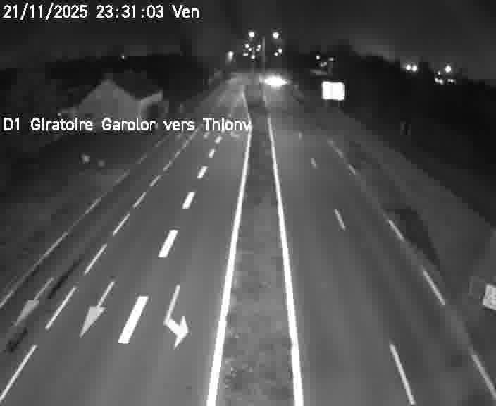 <h2>Webcam de surveillance sur D1 (France) à Ennery, cadrée vers Thionville, proposant une information routière utile aux déplacements quotidiens.</h2>