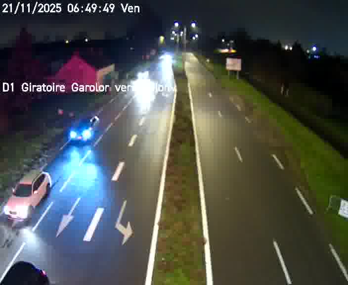 <h2>Webcam de surveillance sur D1 (France) à Ennery, cadrée vers Thionville, proposant une information routière utile aux déplacements quotidiens.</h2>