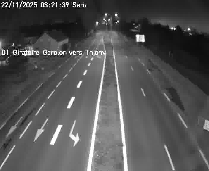 <h2>Webcam de surveillance sur D1 (France) à Ennery, cadrée vers Thionville, proposant une information routière utile aux déplacements quotidiens.</h2>