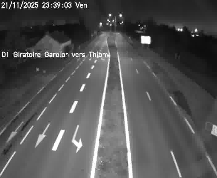 <h2>Webcam de surveillance sur D1 (France) à Ennery, cadrée vers Thionville, proposant une information routière utile aux déplacements quotidiens.</h2>