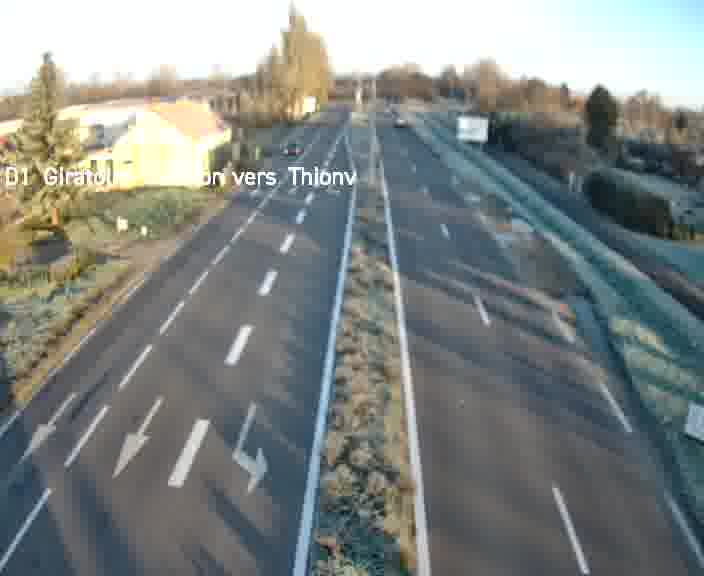 <h2>Webcam de surveillance sur D1 (France) à Ennery, cadrée vers Thionville, proposant une information routière utile aux déplacements quotidiens.</h2>