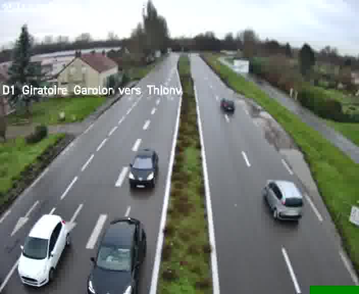 <h2>Webcam de surveillance sur D1 (France) à Ennery, cadrée vers Thionville, proposant une information routière utile aux déplacements quotidiens.</h2>