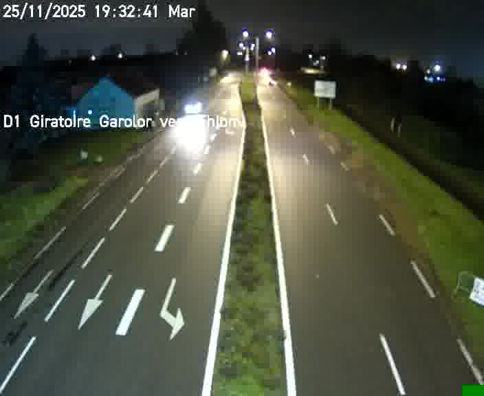 <h2>Webcam de surveillance sur D1 (France) à Ennery, cadrée vers Thionville, proposant une information routière utile aux déplacements quotidiens.</h2>