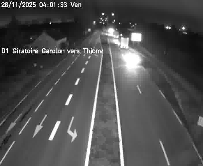 <h2>Webcam de surveillance sur D1 (France) à Ennery, cadrée vers Thionville, proposant une information routière utile aux déplacements quotidiens.</h2>