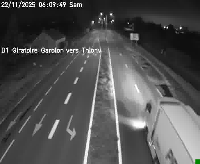 <h2>Webcam de surveillance sur D1 (France) à Ennery, cadrée vers Thionville, proposant une information routière utile aux déplacements quotidiens.</h2>