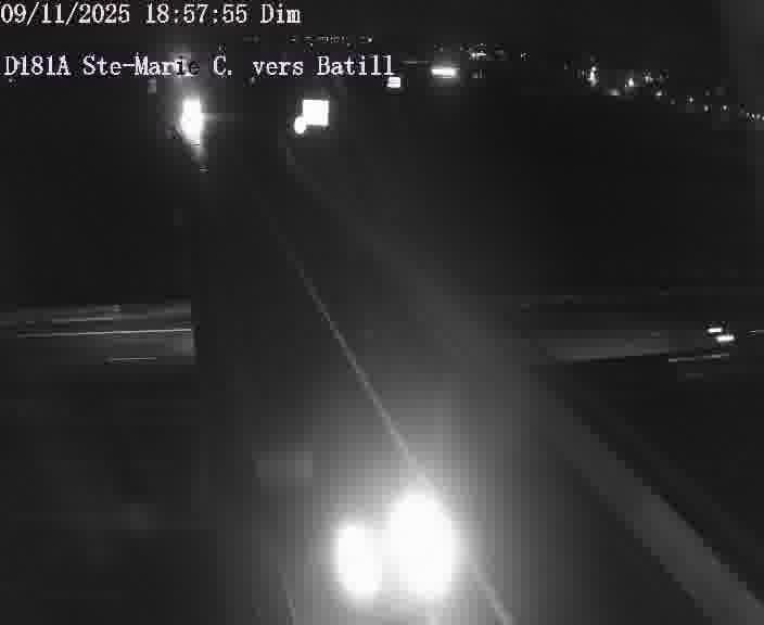 <h2>Dispositif d’observation sur D181a (France) à Sainte Marie aux Chênes, en direction de Batilly, offrant une visualisation fiable des conditions de circulation.</h2>