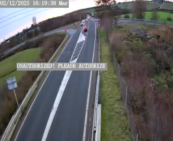 <h2>Point de vue trafic déployé sur D181a (France) à Sainte Marie aux Chênes, regardant vers Homecourt, aidant conducteurs et services à anticiper les flux.</h2>