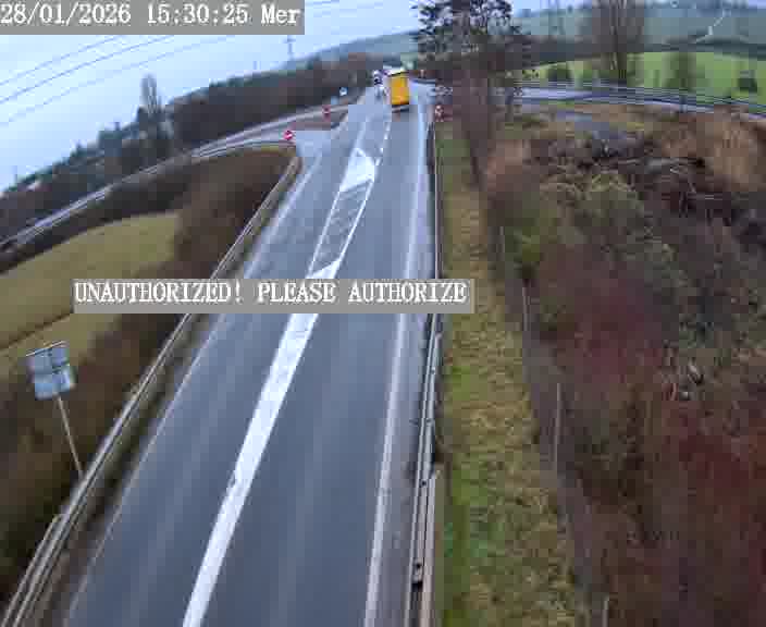 <h2>Point de vue trafic déployé sur D181a (France) à Sainte Marie aux Chênes, regardant vers Homecourt, aidant conducteurs et services à anticiper les flux.</h2>