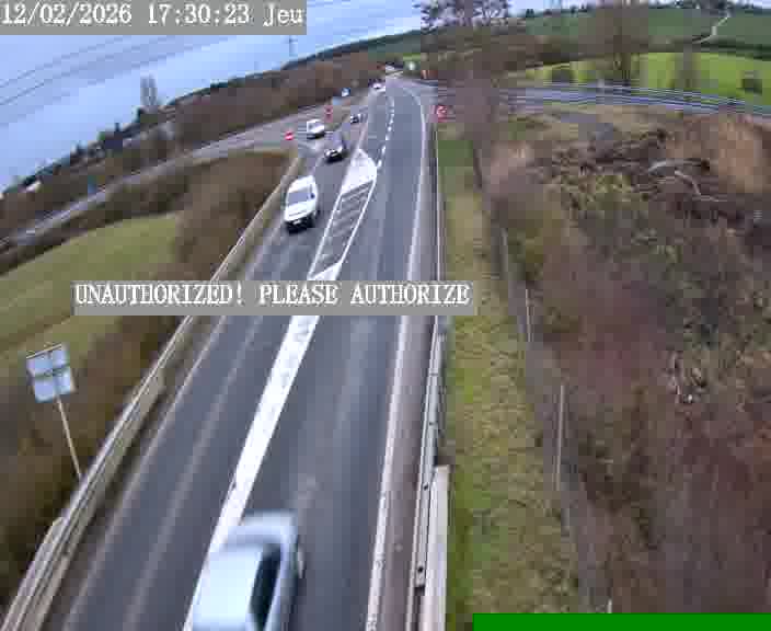 <h2>Point de vue trafic déployé sur D181a (France) à Sainte Marie aux Chênes, regardant vers Homecourt, aidant conducteurs et services à anticiper les flux.</h2>