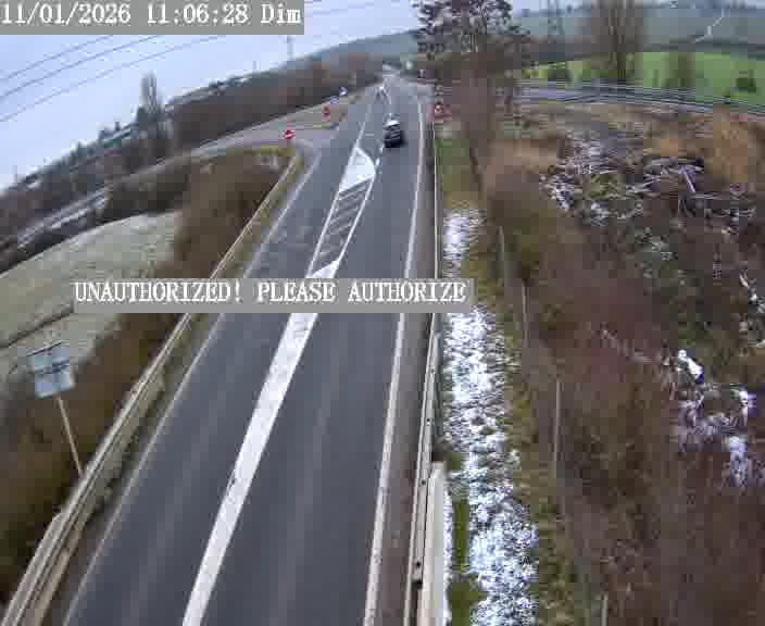 <h2>Point de vue trafic déployé sur D181a (France) à Sainte Marie aux Chênes, regardant vers Homecourt, aidant conducteurs et services à anticiper les flux.</h2>